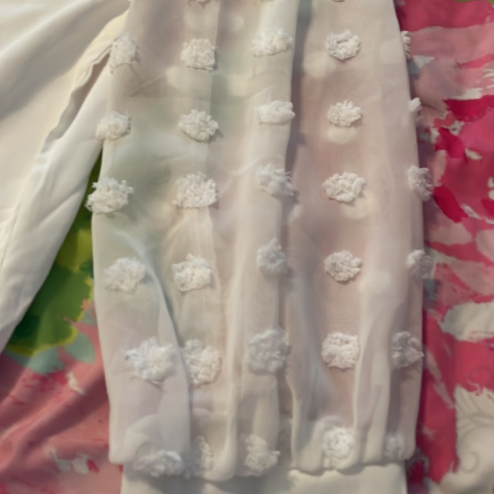 Shein white blouse - Picture 3 of 5